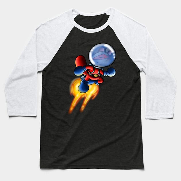 Space Age Rich Baseball T-Shirt by Age of Animus